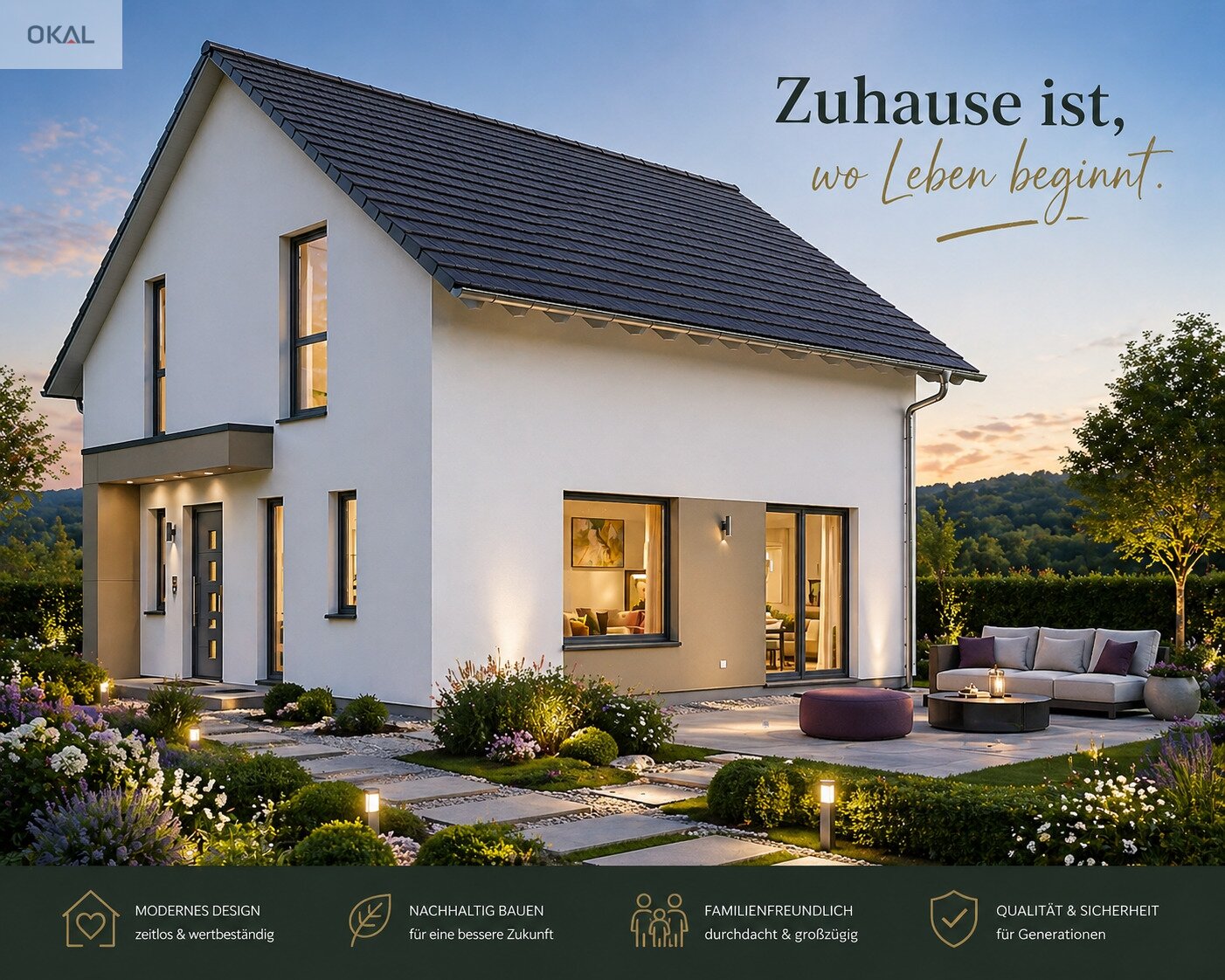 ZEITLOSE ELEGANZ IN FAMILIENFREUNDLICHER UMGEBUNG ZEITLOSE ELEGANZ IN FAMILIENFREUNDLICHER UMGEBUNG