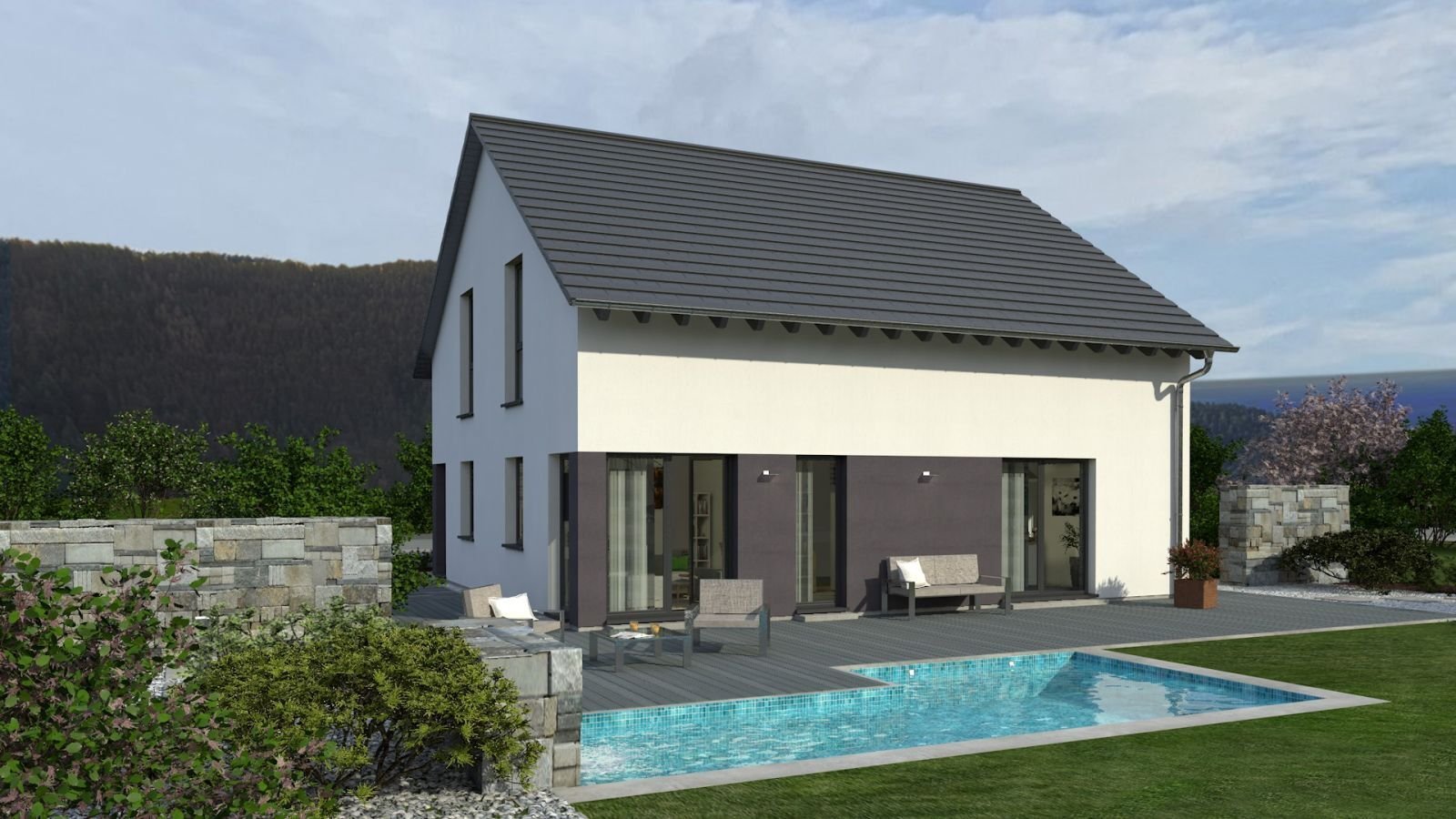 EIN HAUS, DAS MIT GROSSEM PLATZANGEBOT ÜBERZEUGT EIN HAUS, DAS MIT GROSSEM PLATZANGEBOT ÜBERZEUGT