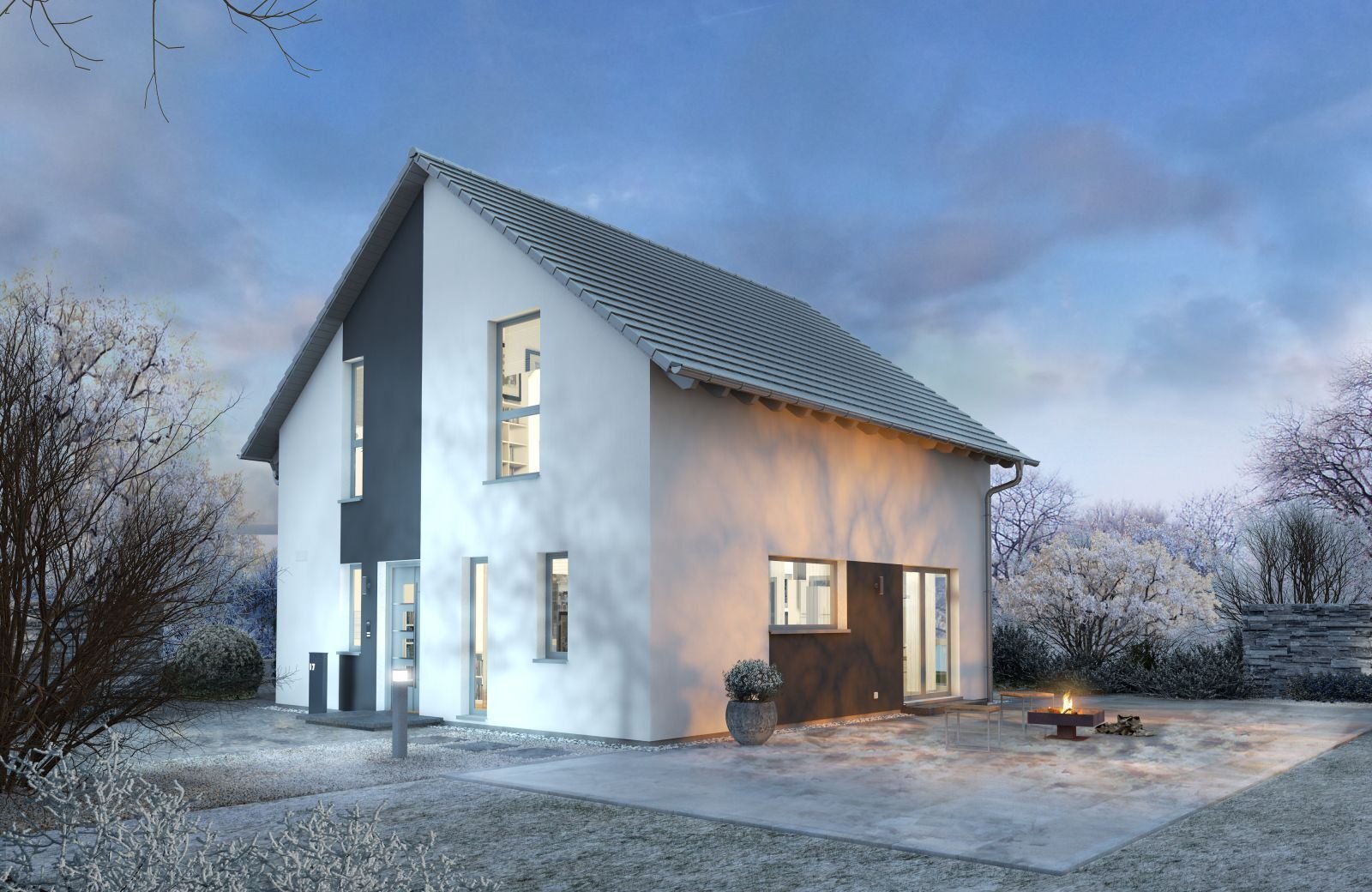 EINFAMILIENHAUS MIT OFFENER ARCHITEKTUR EINFAMILIENHAUS MIT OFFENER ARCHITEKTUR