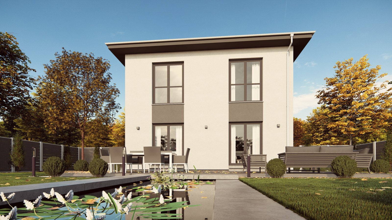 SACHLICHES EINFAMILIENHAUS GEPAART MIT NÜTZLICHER FUNKTIONALITÄT SACHLICHES EINFAMILIENHAUS GEPAART MIT NÜTZLICHER FUNKTIONALITÄT