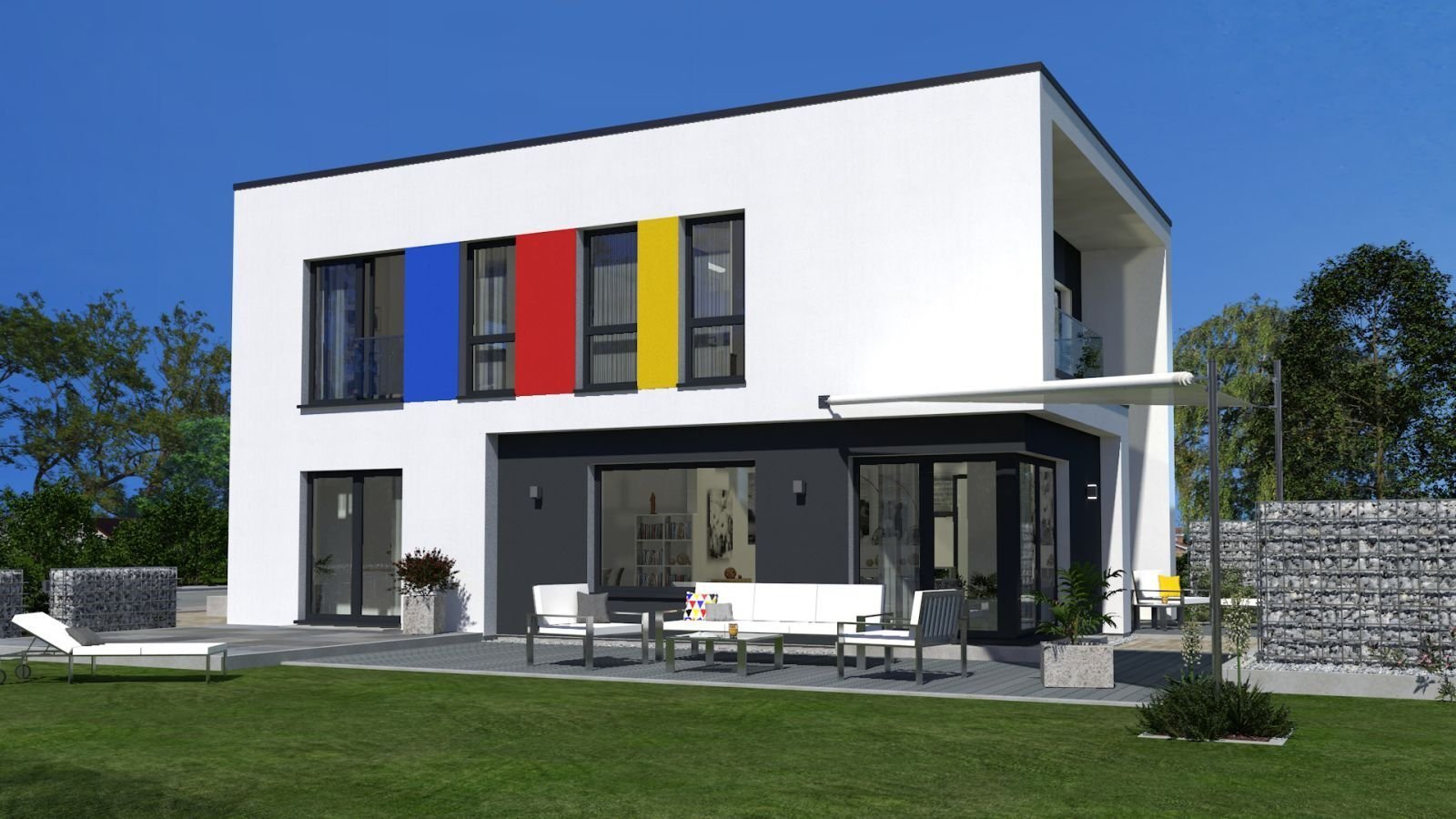 BAUHAUS-ARCHITEKTUR IN OKAL-DESIGN BAUHAUS-ARCHITEKTUR IN OKAL-DESIGN