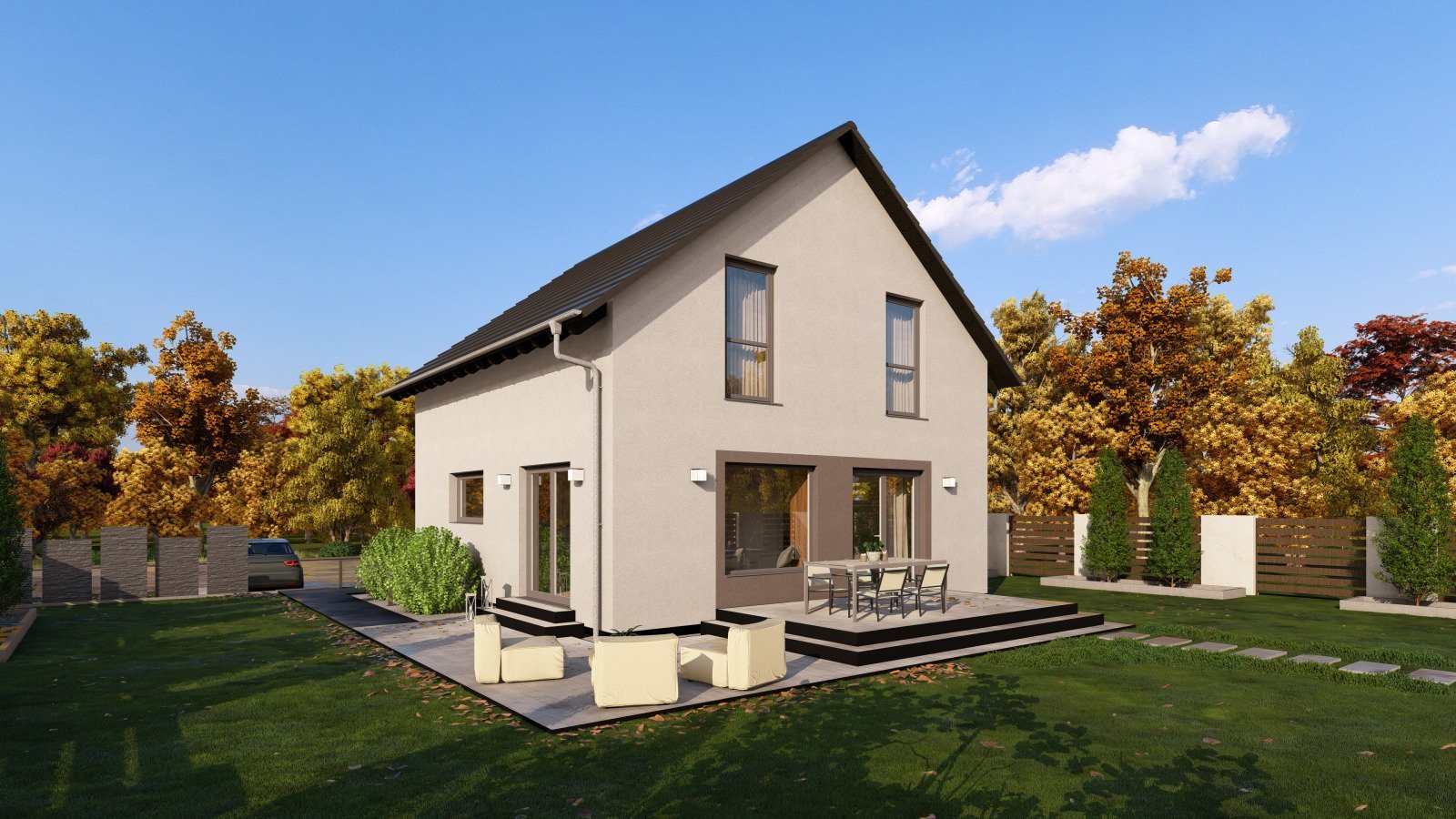 EINFAMILIENHAUS MIT OFFENER ARCHITEKTUR EINFAMILIENHAUS MIT OFFENER ARCHITEKTUR