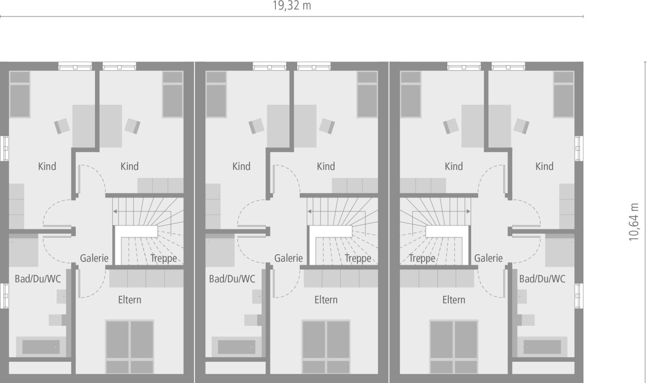 Grundriss_DG_Reihenhaus 01 Eck_Reiheneckhaus