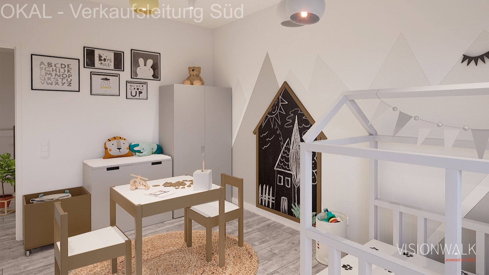 Kinderzimmer mit Spielspass