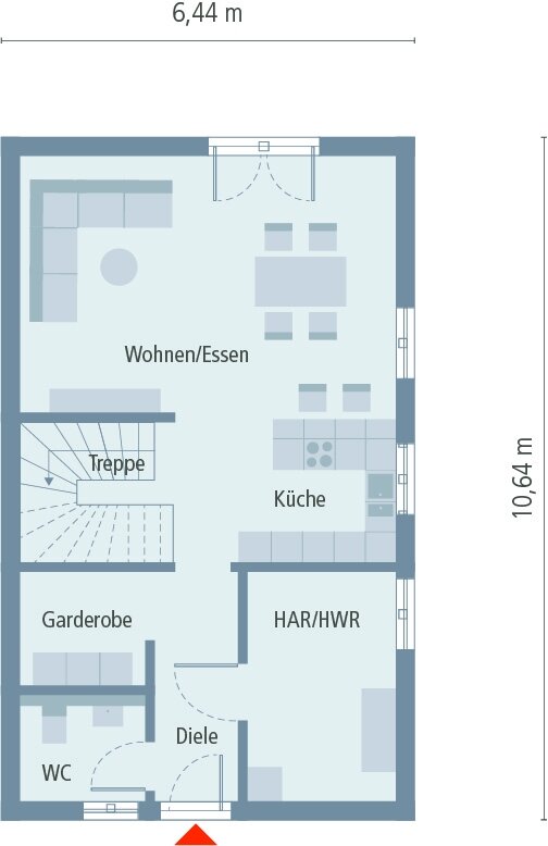 Grundriss_EG_Ansicht1_Doppelhaus 07